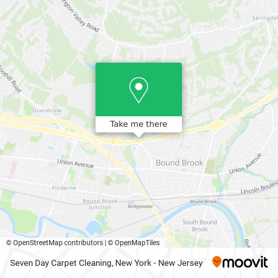 Seven Day Carpet Cleaning map