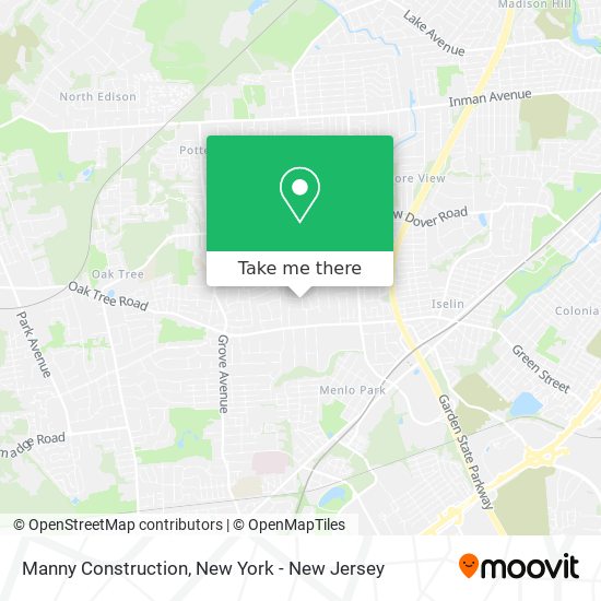 Mapa de Manny Construction