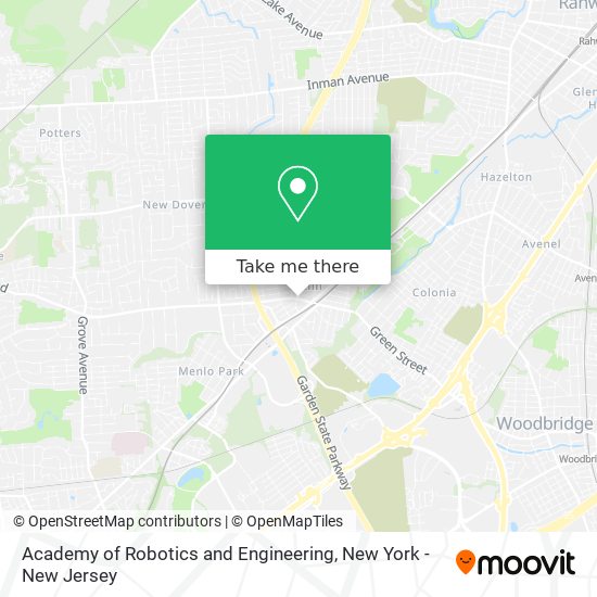 Academy of Robotics and Engineering map