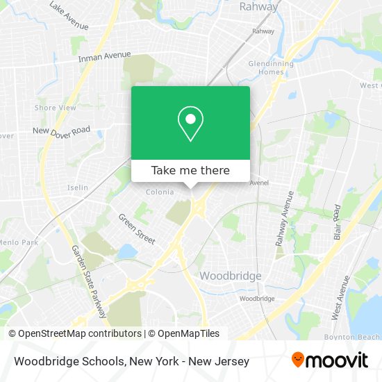 Mapa de Woodbridge Schools