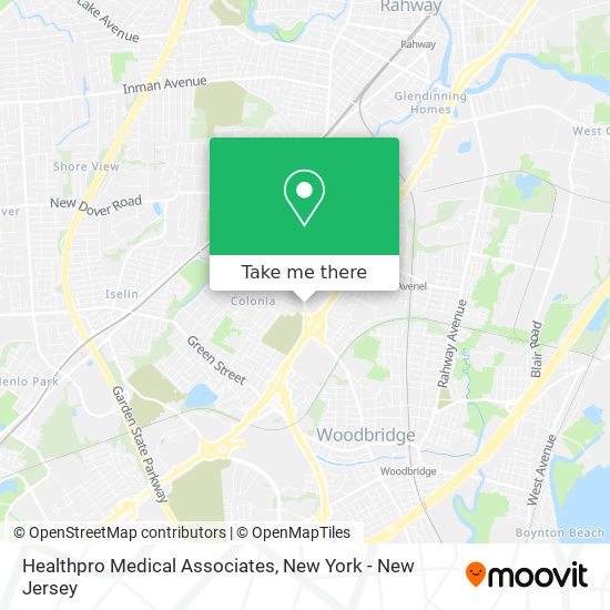 Mapa de Healthpro Medical Associates