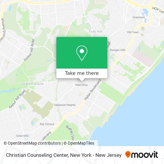 Mapa de Christian Counseling Center