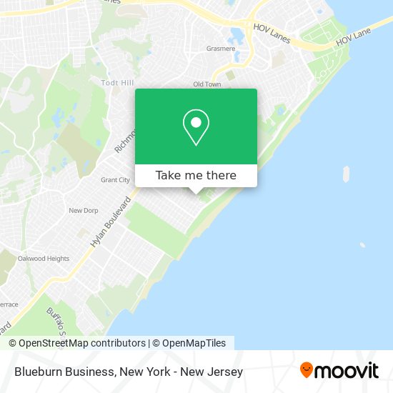 Blueburn Business map