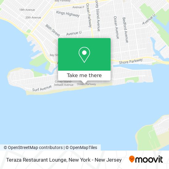 Mapa de Teraza Restaurant Lounge