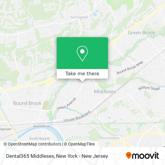 Mapa de Dental365 Middlesex