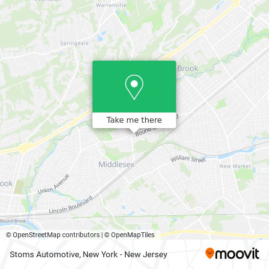 Stoms Automotive map