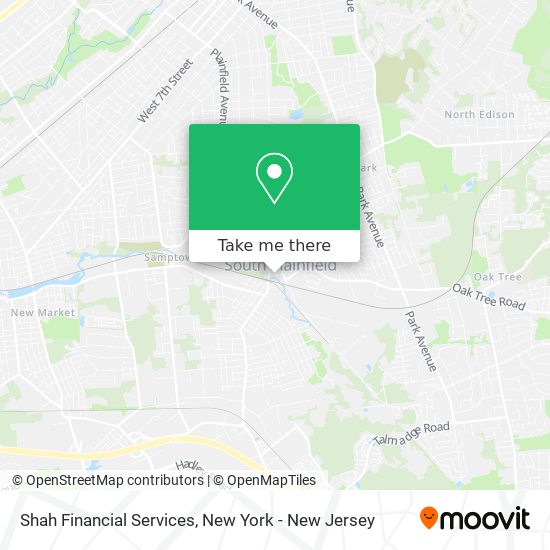 Mapa de Shah Financial Services