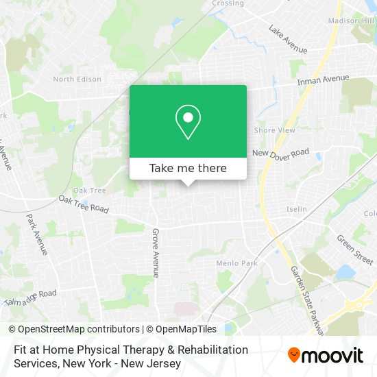 Mapa de Fit at Home Physical Therapy & Rehabilitation Services