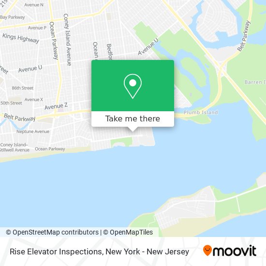 Rise Elevator Inspections map