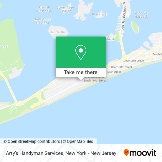 Arty's Handyman Services map