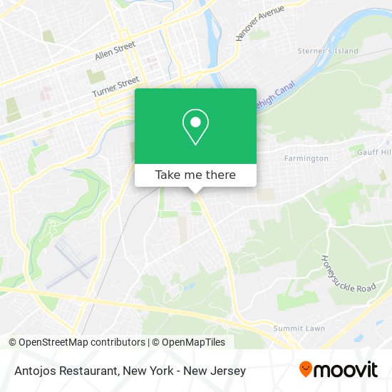 Antojos Restaurant map