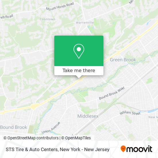 STS Tire & Auto Centers map