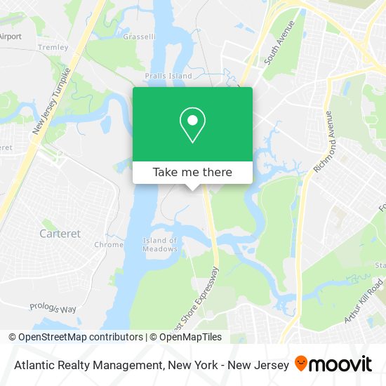 Atlantic Realty Management map