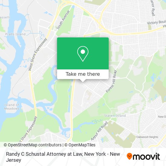 Mapa de Randy C Schustal Attorney at Law