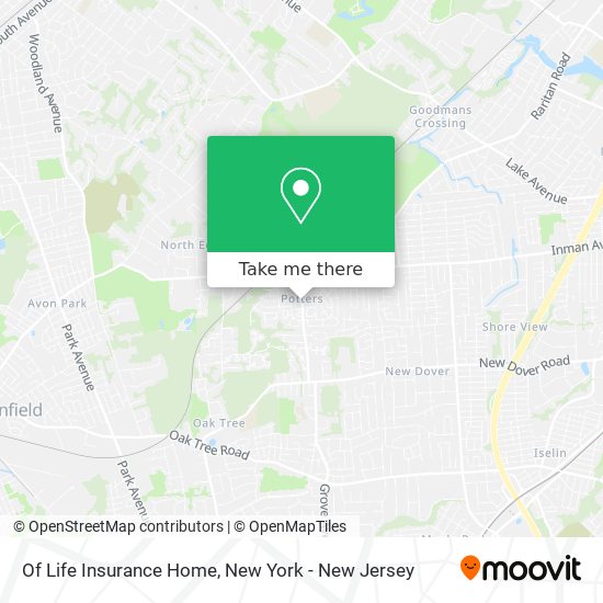 Of Life Insurance Home map