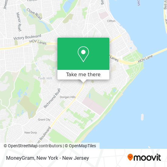 MoneyGram map