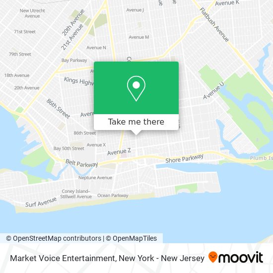 Mapa de Market Voice Entertainment