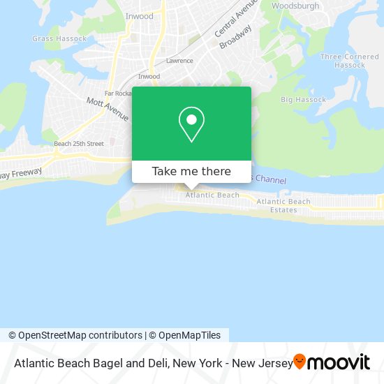 Mapa de Atlantic Beach Bagel and Deli