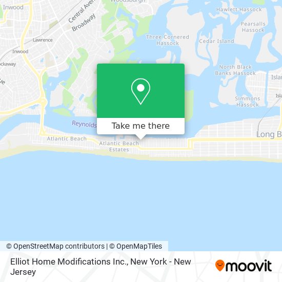 Elliot Home Modifications Inc. map