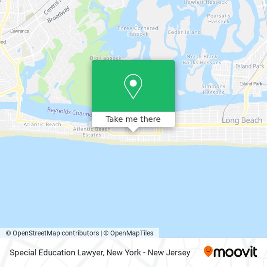 Special Education Lawyer map