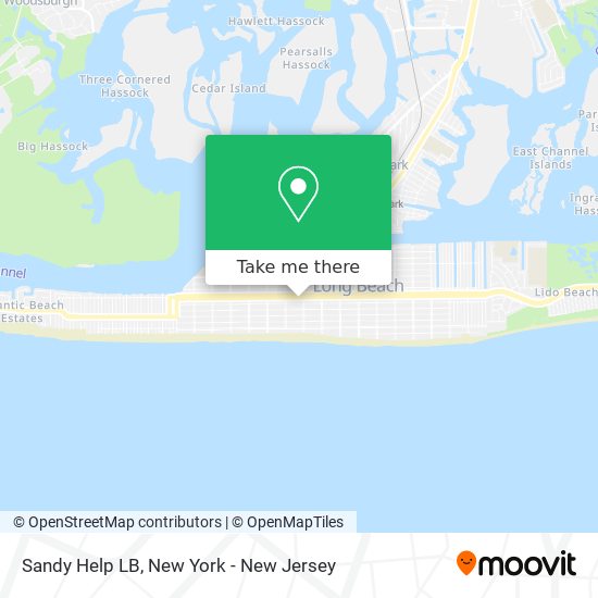 Sandy Help LB map