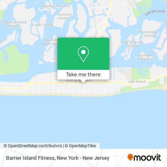 Mapa de Barrier Island Fitness