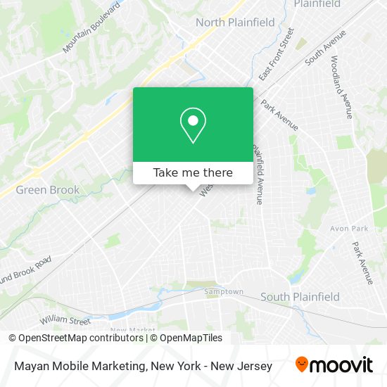 Mayan Mobile Marketing map