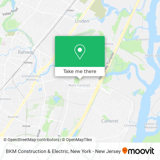 Mapa de BKM Construction & Electric