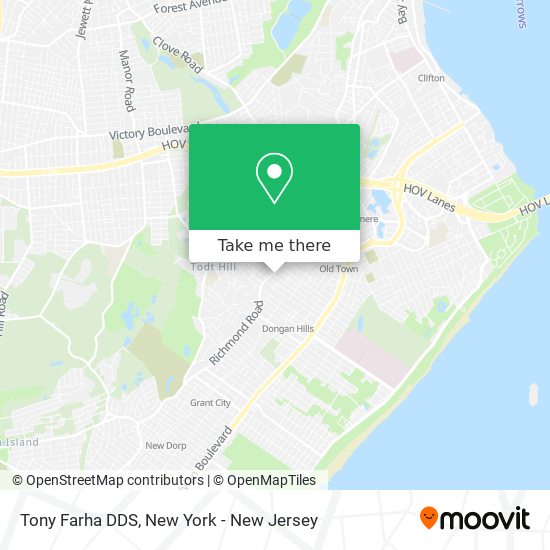 Tony Farha DDS map