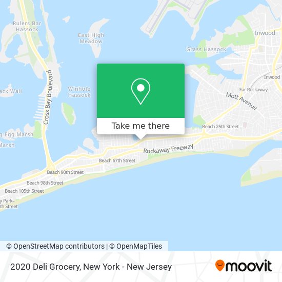 2020 Deli Grocery map