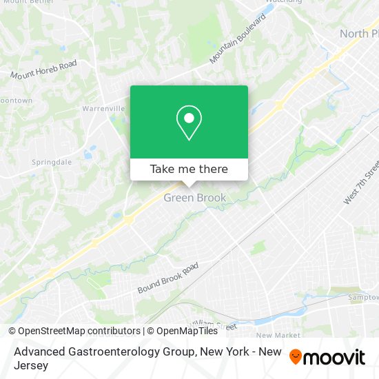 Advanced Gastroenterology Group map