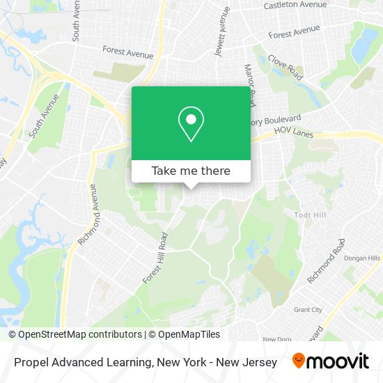 Propel Advanced Learning map