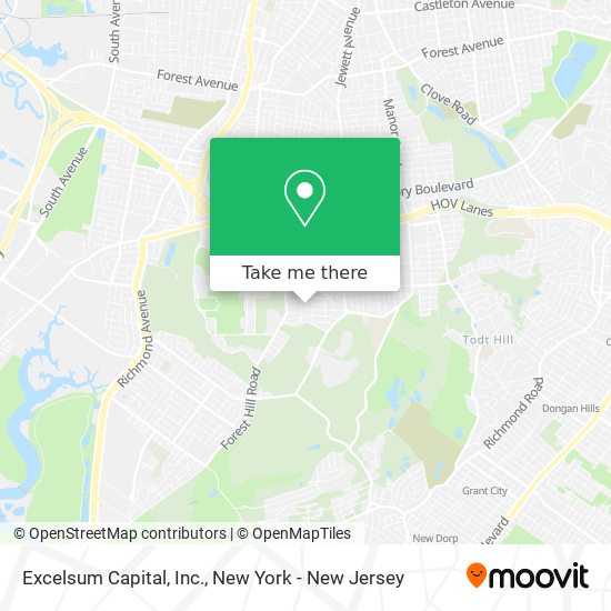 Mapa de Excelsum Capital, Inc.