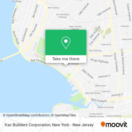 Kac Builders Corporation map