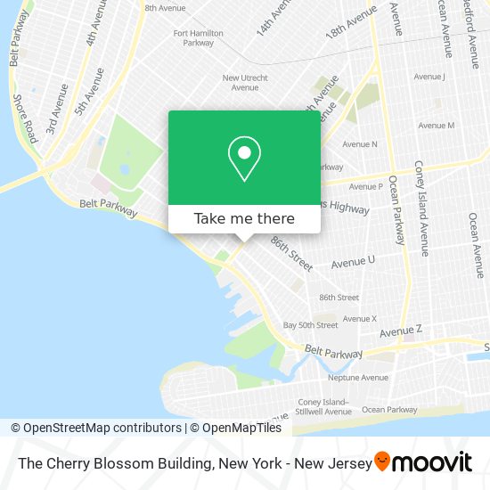 The Cherry Blossom Building map