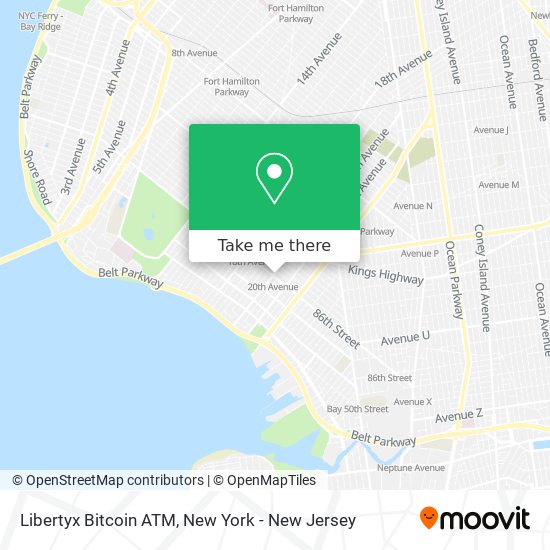 Libertyx Bitcoin ATM map