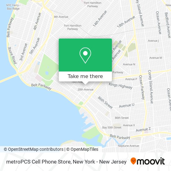 Mapa de metroPCS Cell Phone Store