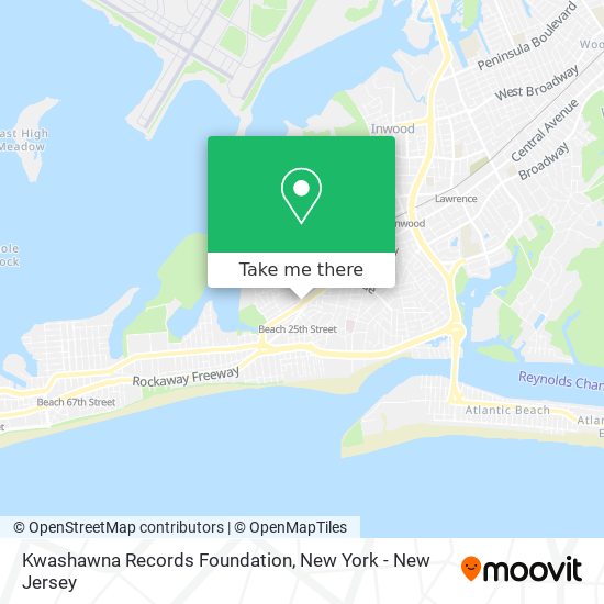 Mapa de Kwashawna Records Foundation