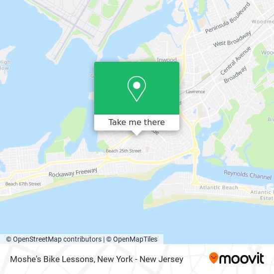 Mapa de Moshe's Bike Lessons