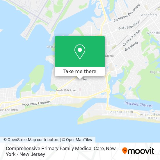 Comprehensive Primary Family Medical Care map