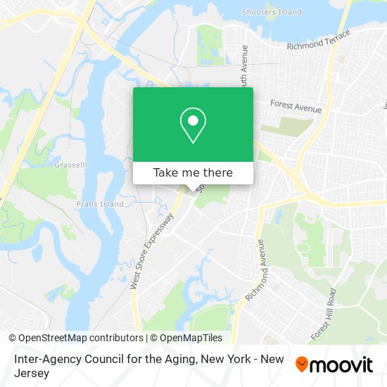 Mapa de Inter-Agency Council for the Aging