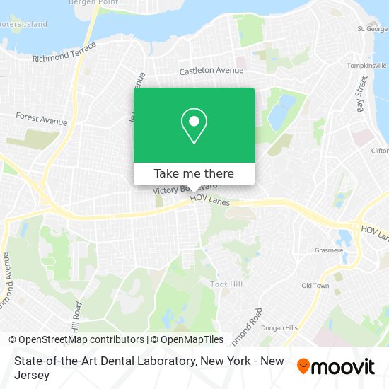 Mapa de State-of-the-Art Dental Laboratory