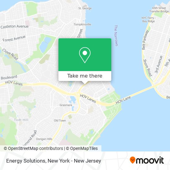 Mapa de Energy Solutions