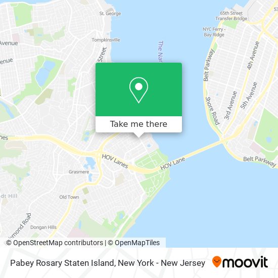 Mapa de Pabey Rosary Staten Island