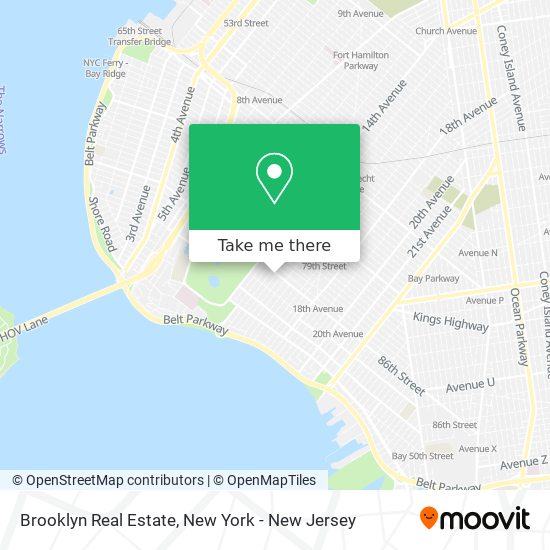 Brooklyn Real Estate map