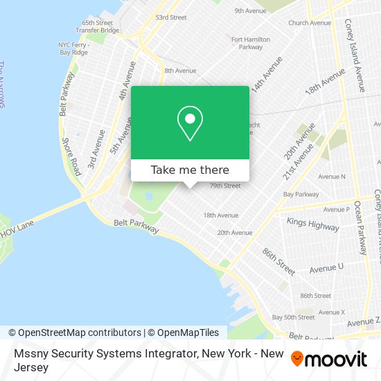 Mssny Security Systems Integrator map