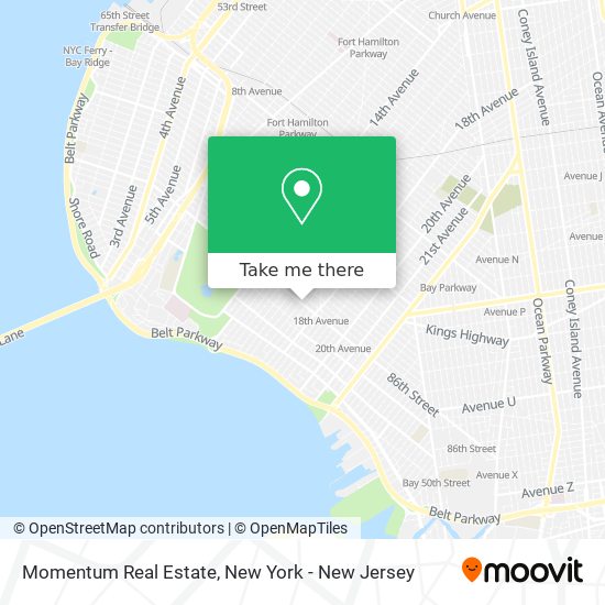 Momentum Real Estate map