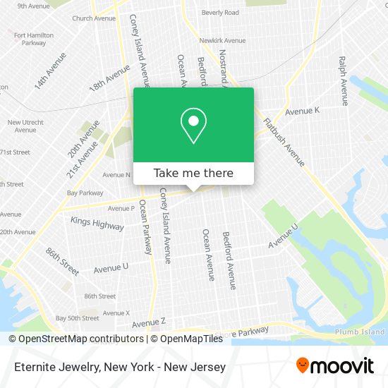 Eternite Jewelry map