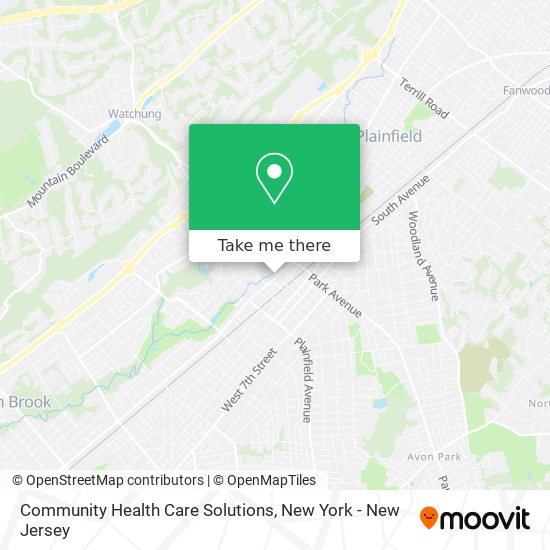 Community Health Care Solutions map