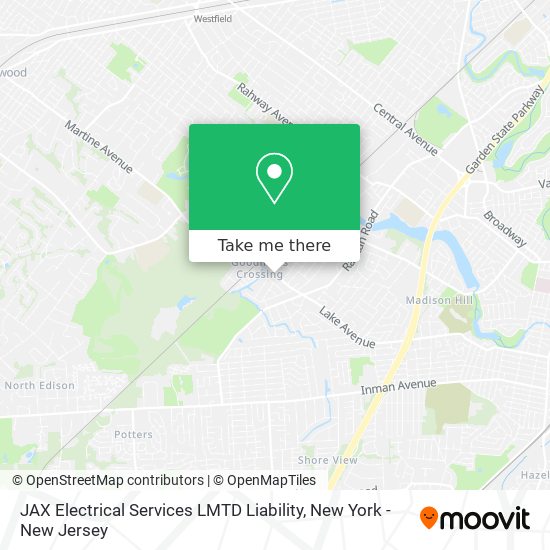Mapa de JAX Electrical Services LMTD Liability